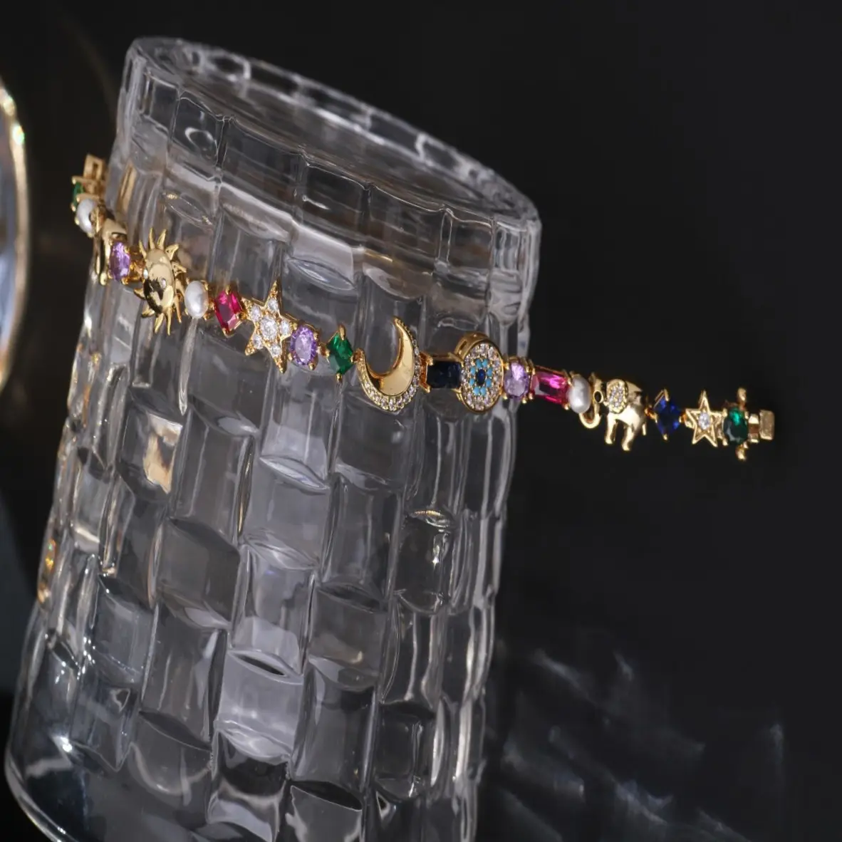 Electrophoresis Throw Number 4 Creative Cute Small Animal Bracelet