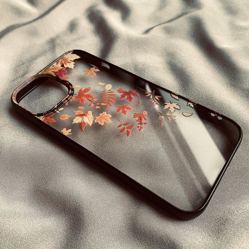 Drop-resistant Protective Cover Creative Autumn Wind And Fallen Leaves Phone Case - Image 5