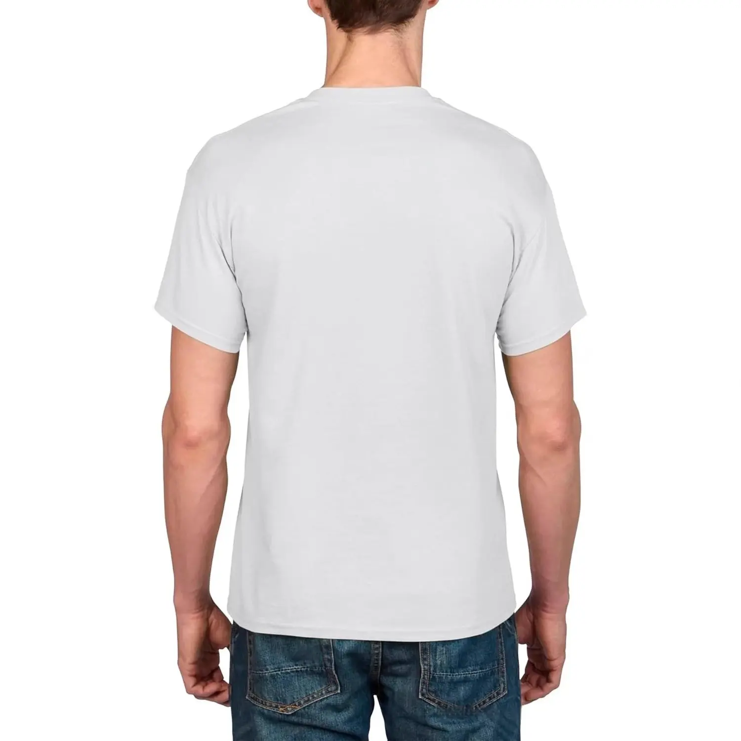 Unisex Casual Short Sleeve Crew Collar Letter Printed Graphic T-shirt