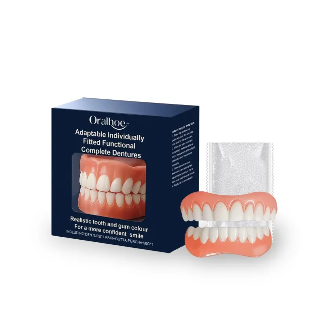 Adaptable Individually Fitted Functional Complete Dentures 50G - Shop at LoveMi