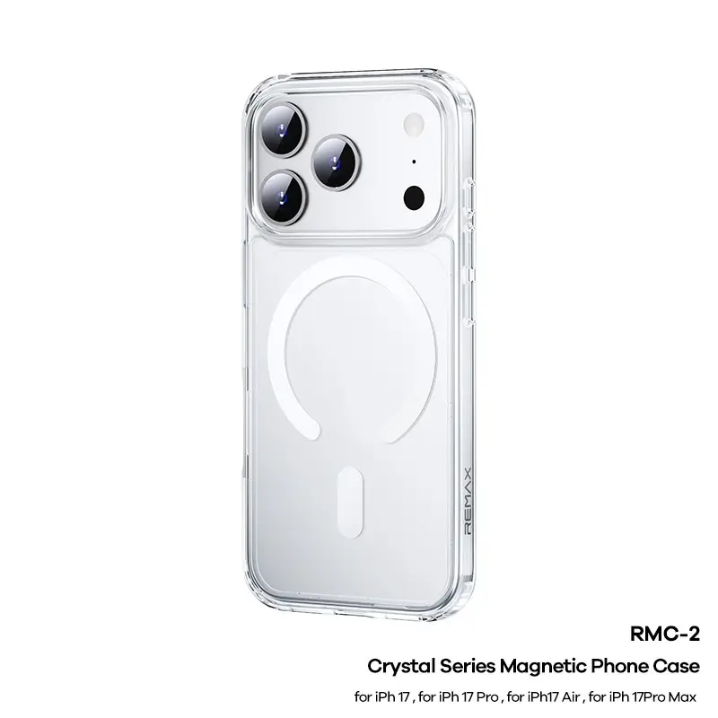 Transparent Phone Case Soft Glue Magnetic Suction