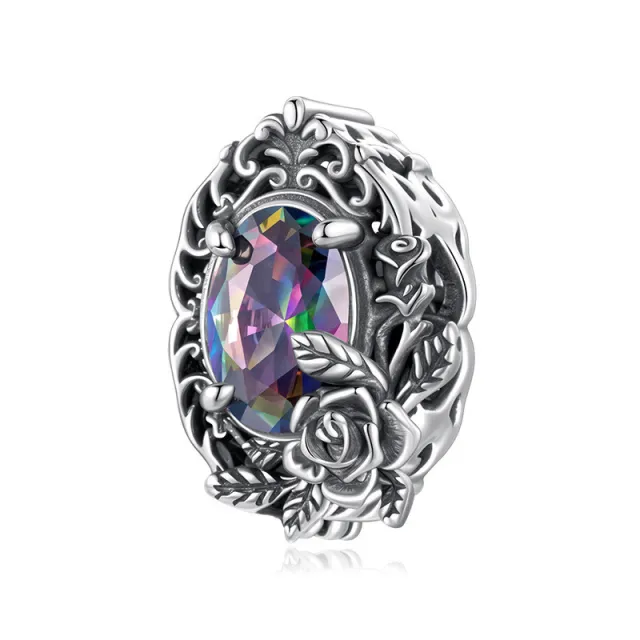 Mysterious Dark Night Rose DIY Bead Loose Accessories Scc3200 - Shop at LoveMi