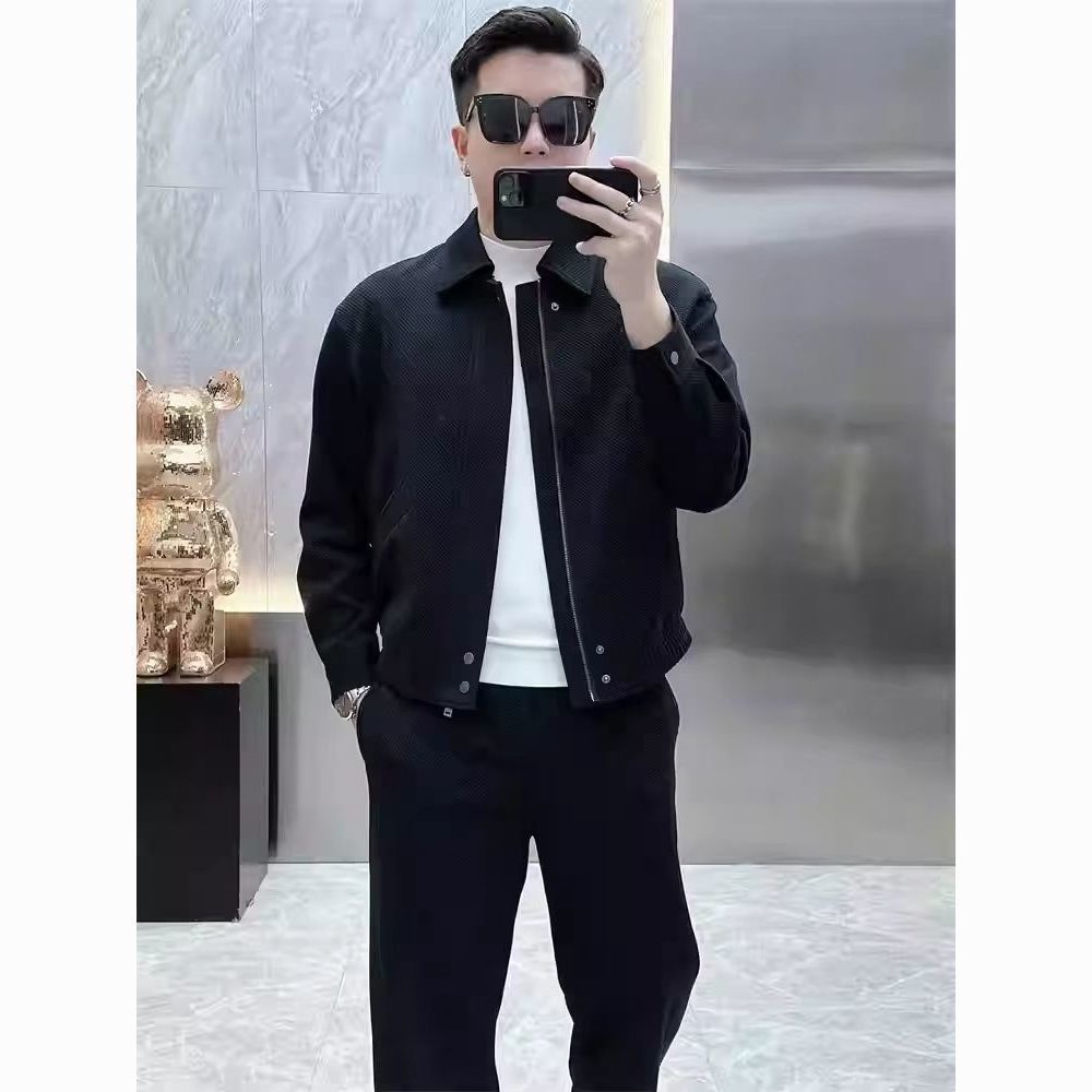 Trendy Ruoshuai Japanese Style Polo Collar Jacket