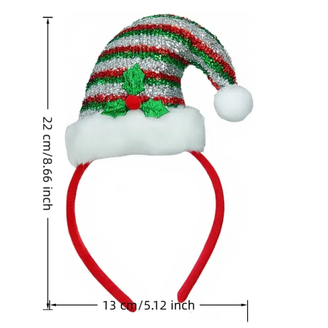 Cartoon Christmas Headband Party Headdress Hat Headband - Shop at LoveMi