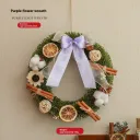 Purple Knot Garland