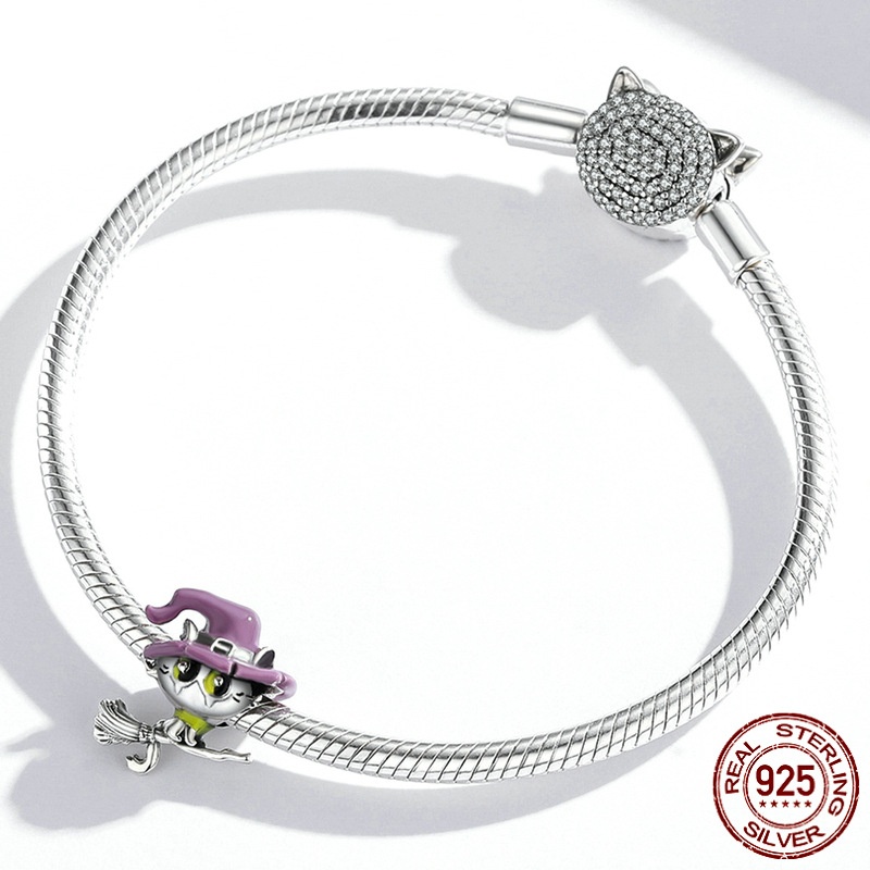 Halloween Cat Diy Bracelet String Beads