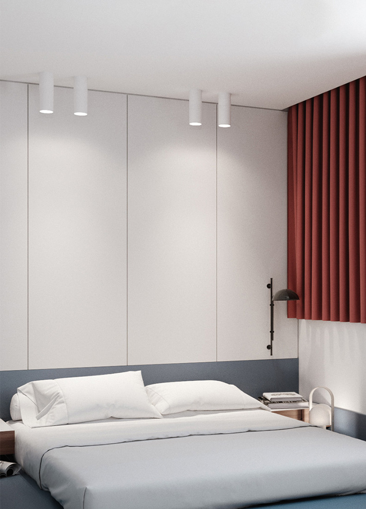 Round Tube Ceiling Lamp Modern Minimalist Dining Roomliving Room