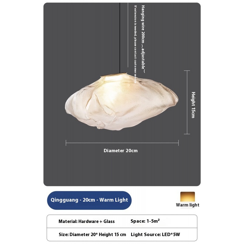 Duplex Empty Loft Staircase Restaurant Cloud Ceiling Lamp - Image 4