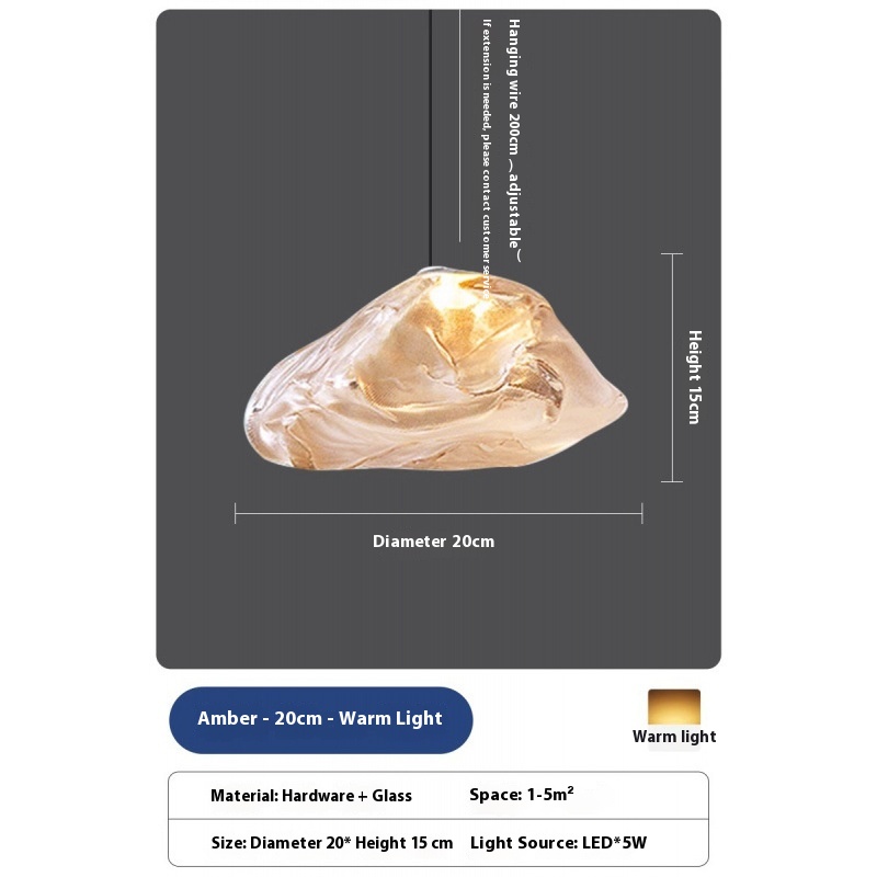 Duplex Empty Loft Staircase Restaurant Cloud Ceiling Lamp - Image 15