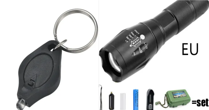 Strong Light Flashlight Special Forces Rechargeable Home Self-Defense Waterproof Riding Mini Camping Premium Super Bright Flashlight – image 10