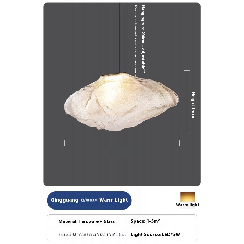 Duplex Empty Loft Staircase Restaurant Cloud Ceiling Lamp - Image 7