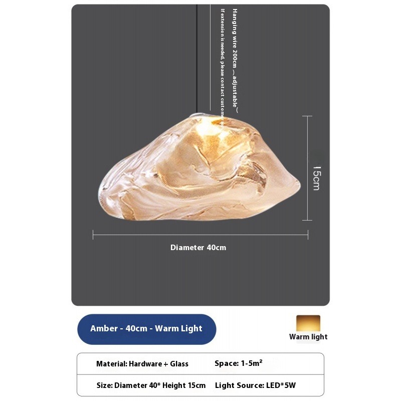 Duplex Empty Loft Staircase Restaurant Cloud Ceiling Lamp - Image 13