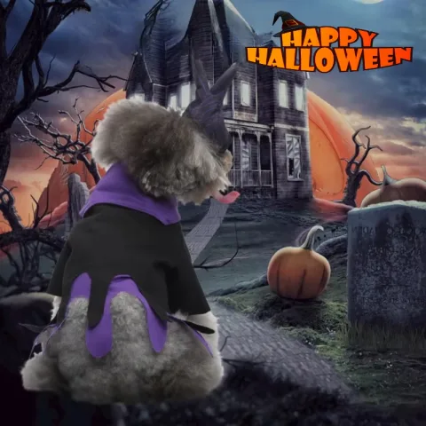 Pet Clothes Cosplay Funny Outfit Dog Butterfly Wings Festival
