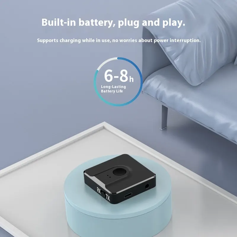 Bluetooth 50 Vehicle-mounted Home Use Audio Receiving and Transmitting