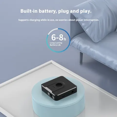 Bluetooth 50 Vehicle-mounted Home Use Audio Receiving and Transmitting