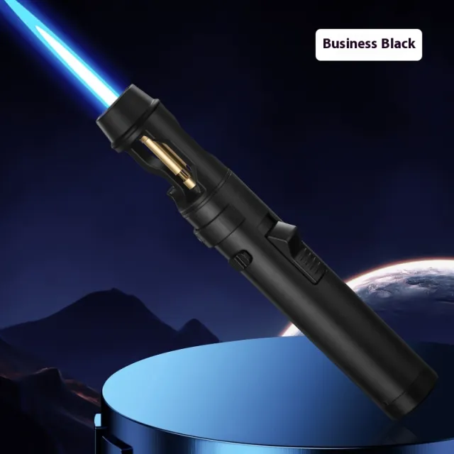 Flame Size Can Be Adjusted Freely Windproof Lighter Black - Shop at LoveMi