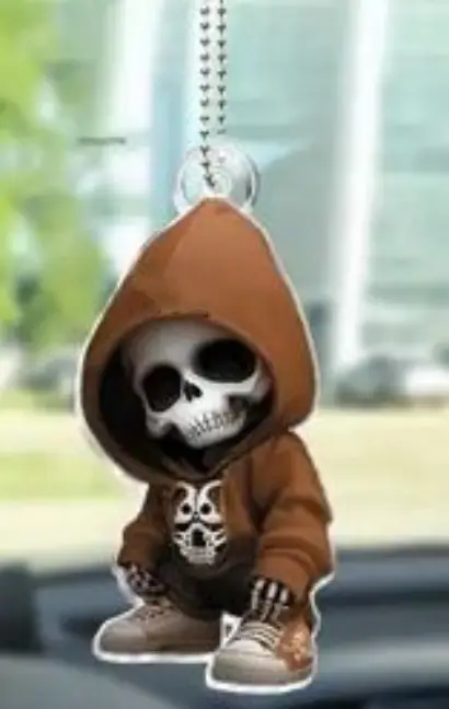 Ball Chain Keyring Car Ornament