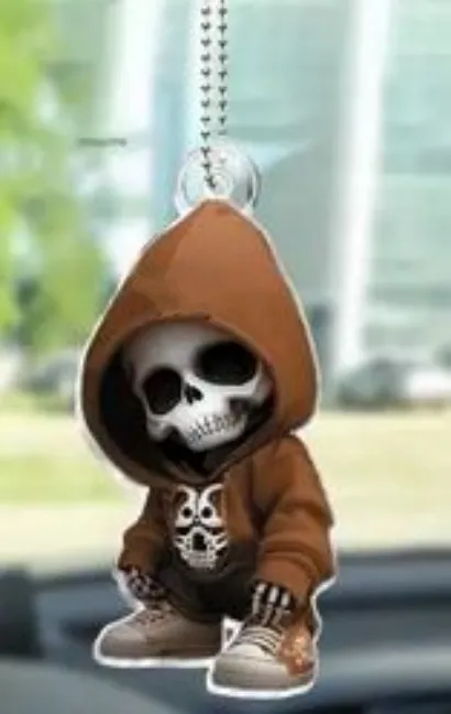 Ball Chain Keyring Car Ornament - Style 10