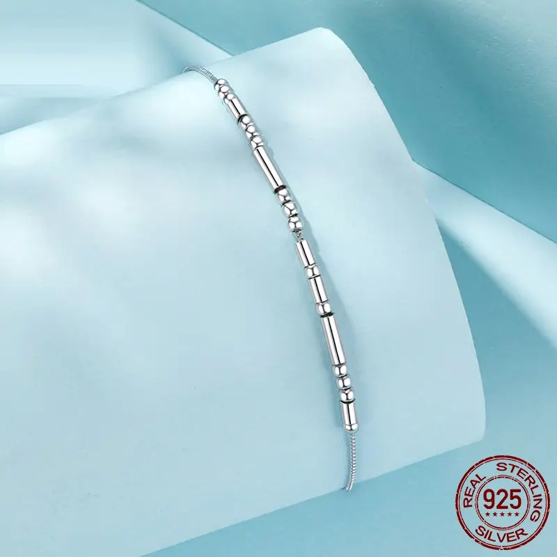 S925 Sterling Silver Personalized Bracelet For Girlfriend
