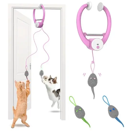 Colorful Beating Mouse Electric Door Holder Hanging