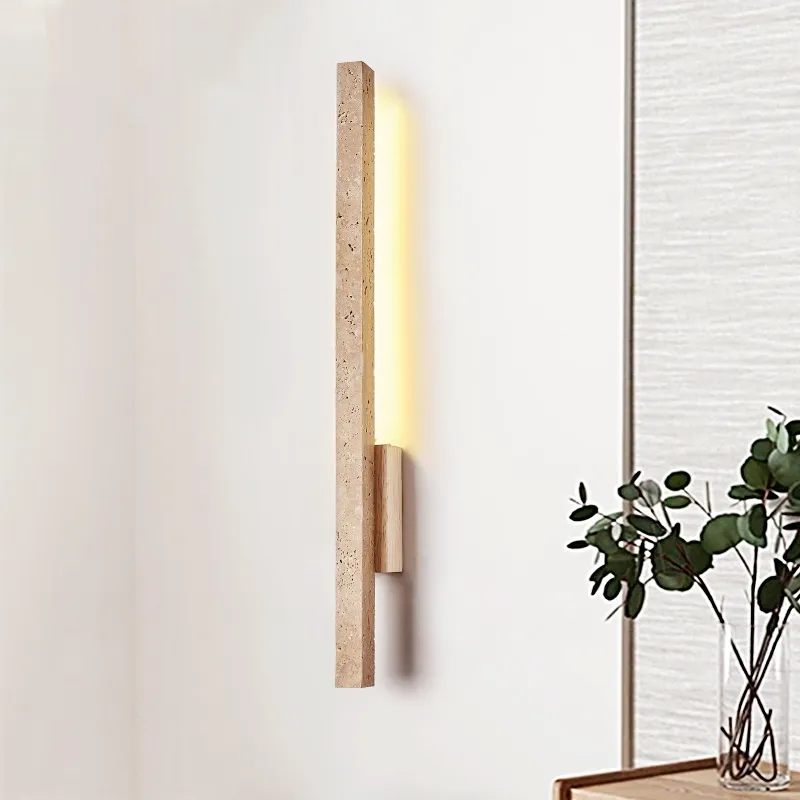 Minimalist Strip Wall Lamp Living Room Japanese