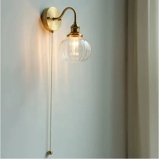 Living Room Bathroom Glass Pumpkin Bedside Aisle