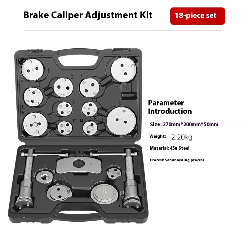 Car Brake Wheel Cylinder Return Tool Brake Pad Disassembly Caliper Piston Replacement Adjustment Tool