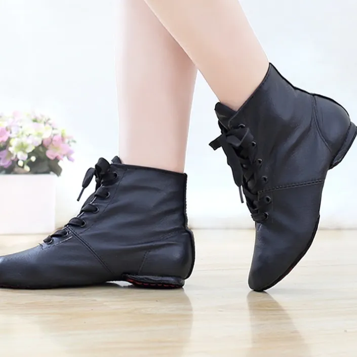 Genuine Leather Ballet Shoes Soft Bottom Practice