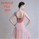 Pink Bodysuit Plus Skirt