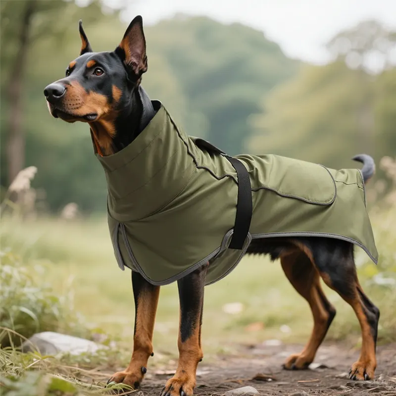 Dog Shell Jacket Waterproof and Rainproof Dual-use Clothes Large