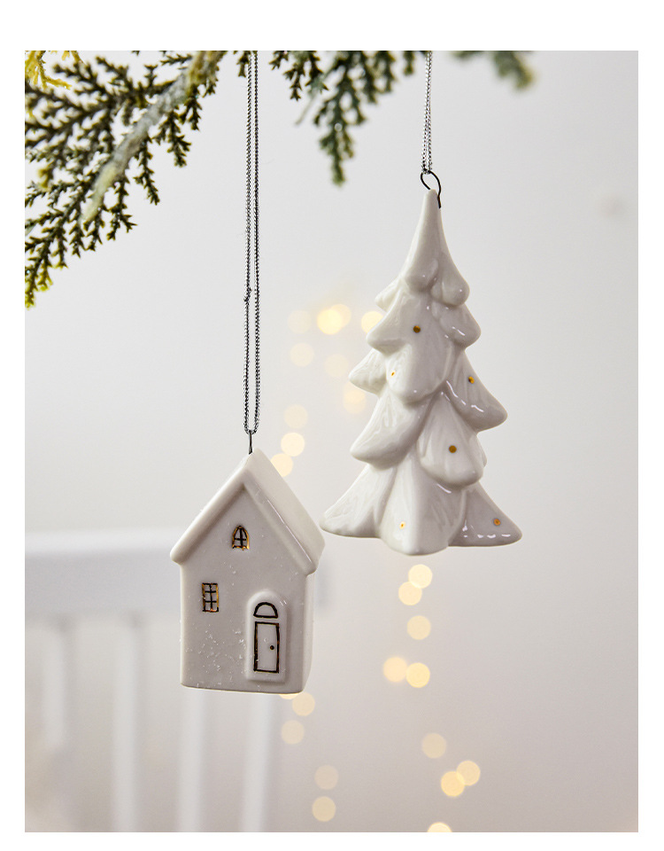 Three-layer Golden Dot Tree Pendant