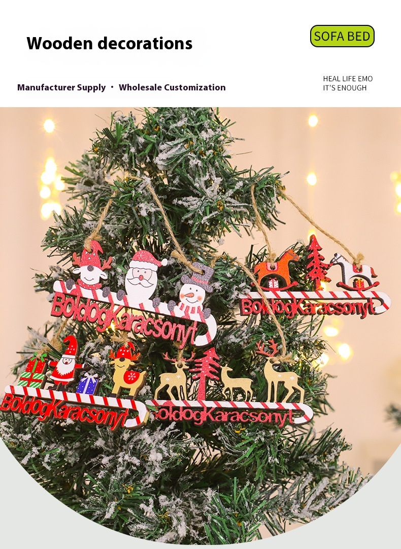 Wooden Horse Pendant