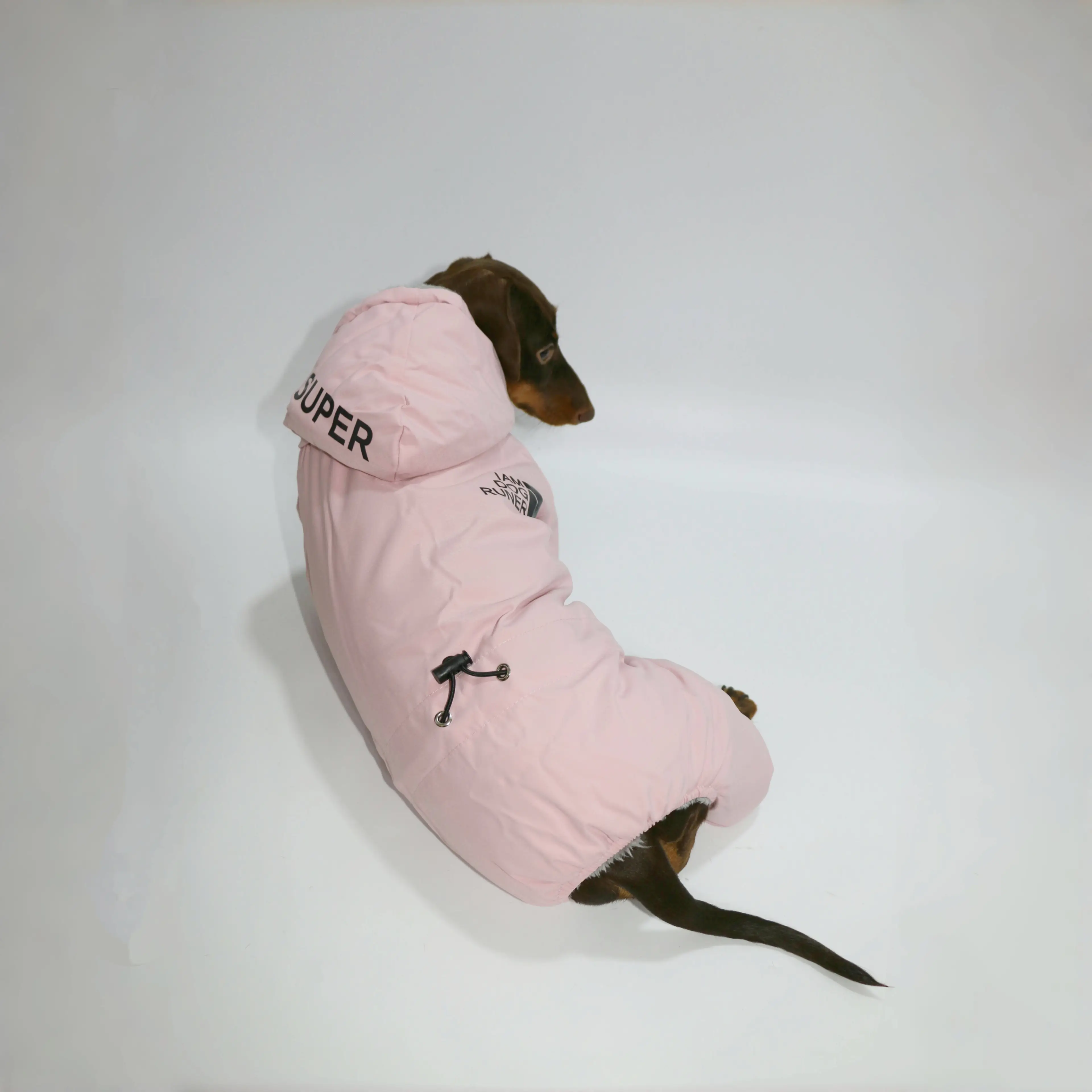 Dog Cat Pet Clothes Winter Warm Reflective Outdoor Four-legged Pet Clothing