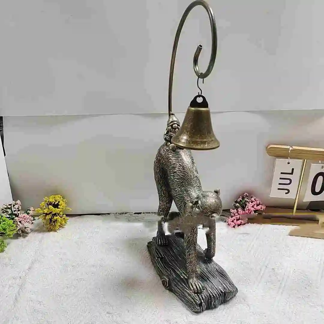 Resin Cat Solar Garden Lamp Garden Decoration