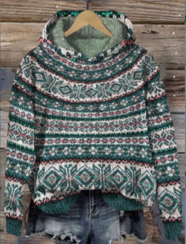 Printed Hoodie Hoodie Coat Style4 Xl - Shop at LoveMi
