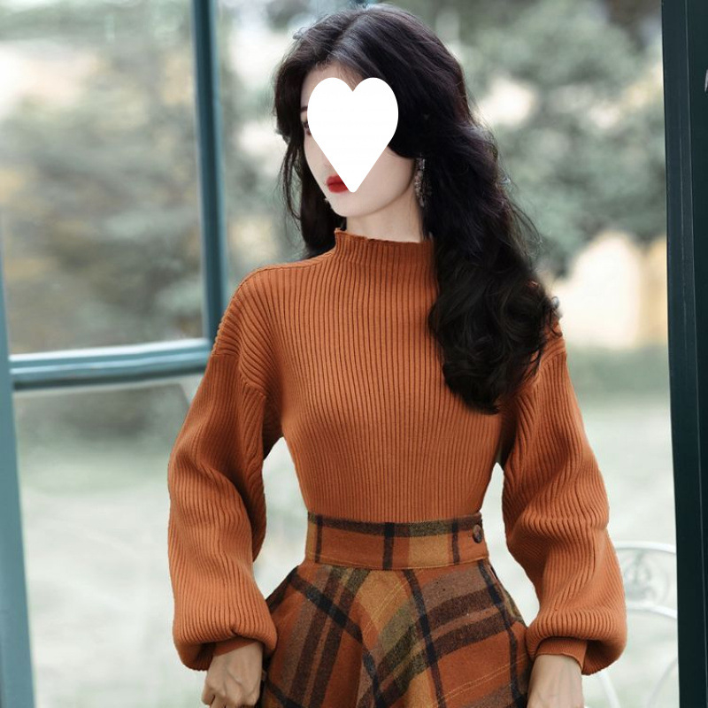 Autumn And Winter Tea Series Wear French Style Young Unique Skirt Sweater - Image 6