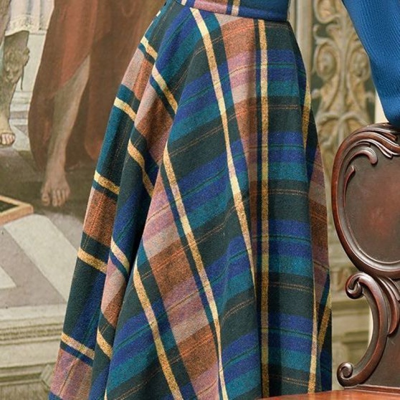 Autumn And Winter Tea Series Wear French Style Young Unique Skirt Sweater - Image 4