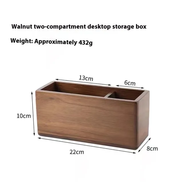 Black Walnut Wooden Storage Box Coffee Table Top Living Room Walnut Storage Box - Shop at LoveMi
