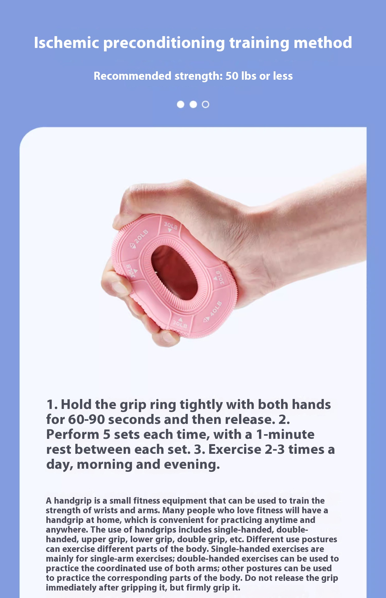 Silicone Grip Ring Decompression Decompression Building Up Arm Muscles Training Five Finger Strength Rehabilitation Grip Strength Exercise Hand Strength Equipment