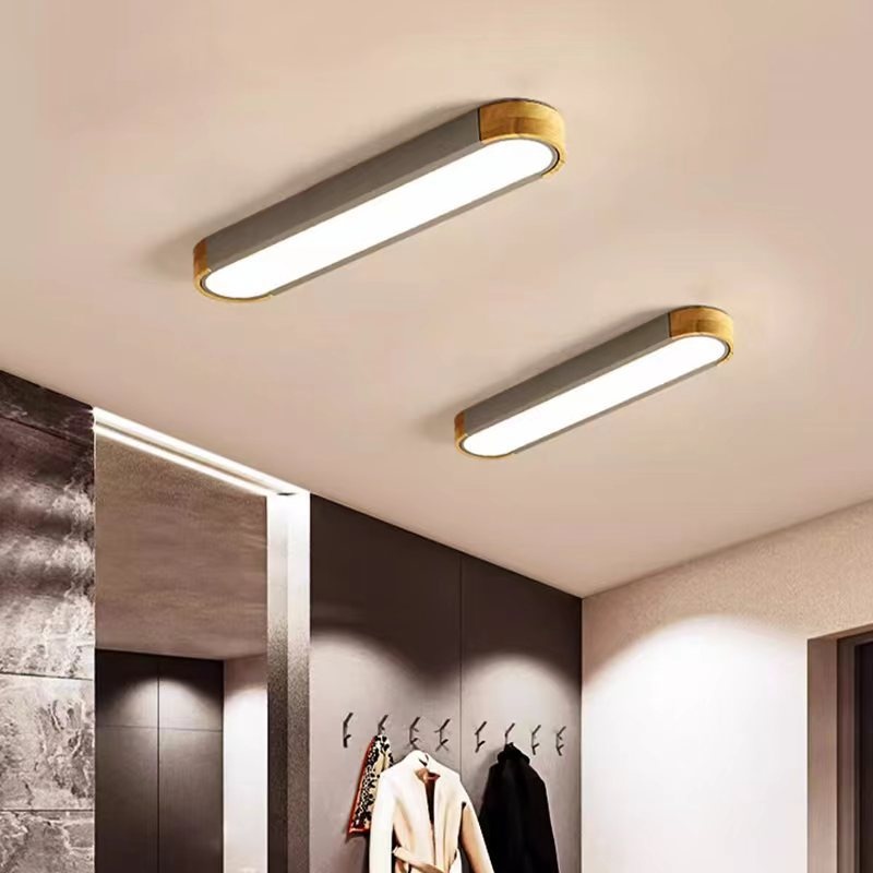 Aisle Led Strip Ceiling Light Simple Bedroom Study