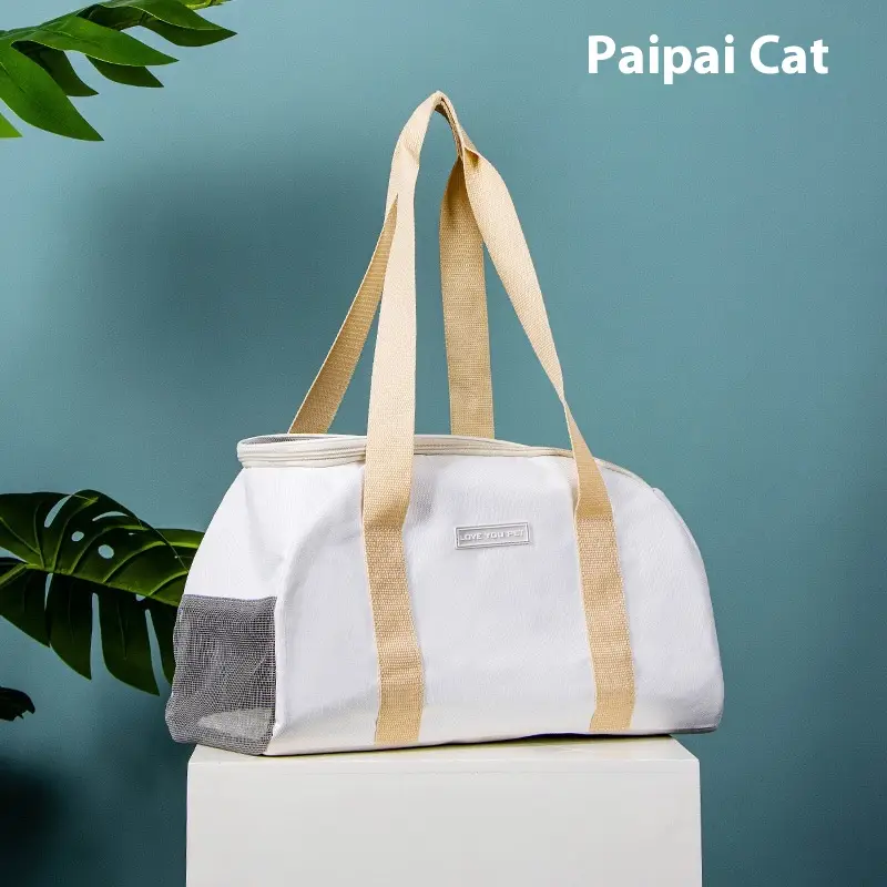 One Shoulder Cat Bag Breathable Lightweight Washable Portable Large Capacity