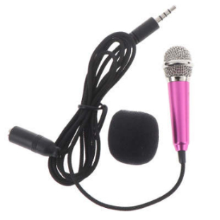 Portable 3.5mm Stereo Studio Mic KTV Karaoke Mini Microphone - Image 7