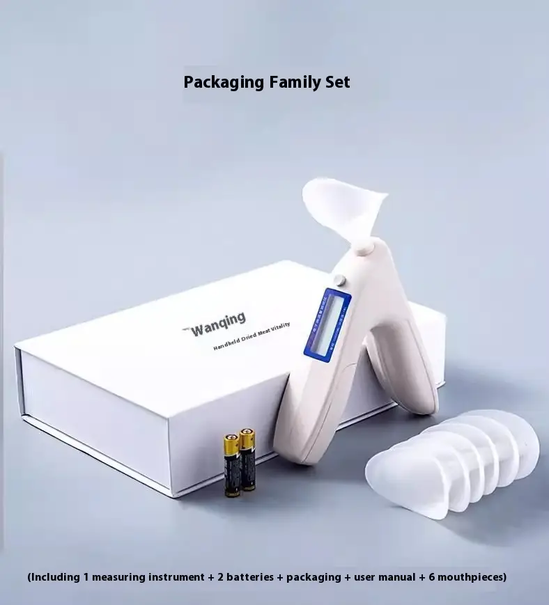 Handheld Spirometer Tester For One-time Blowing Of The Mouth