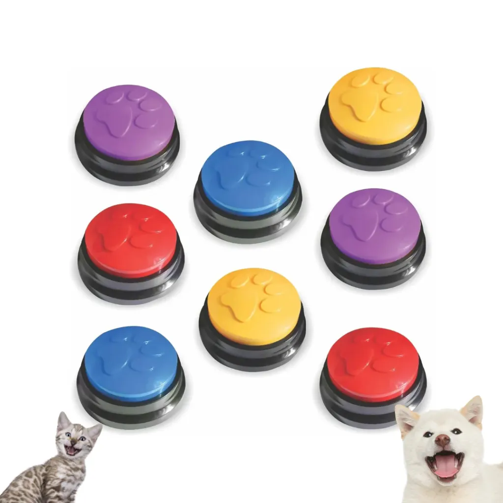 Pet Button Speaker 30 Second Recording Box Plush Sound Box - Random 8Pc - View 1