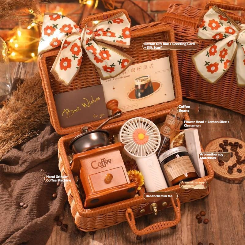 Hand-grinding Coffee Grinder Portable Gift Set