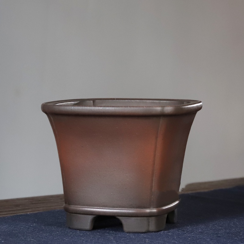 Household Living Room Square Creative Purple Sand Flowerpot