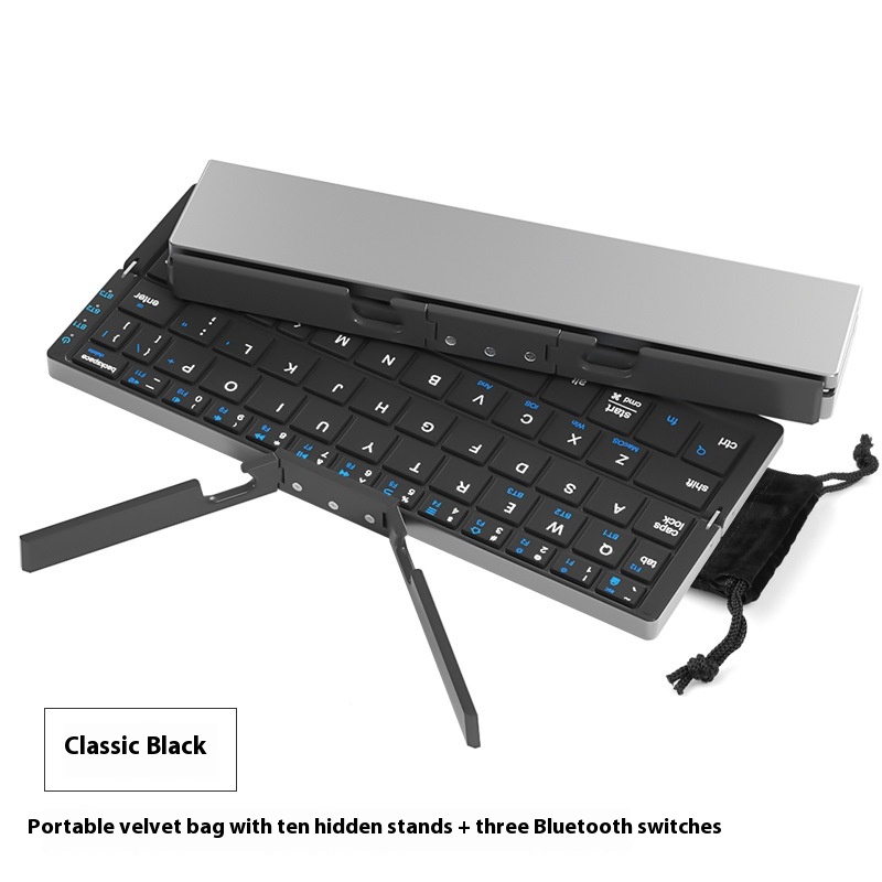 Folding Bluetooth Keyboard For Tablets And Phones