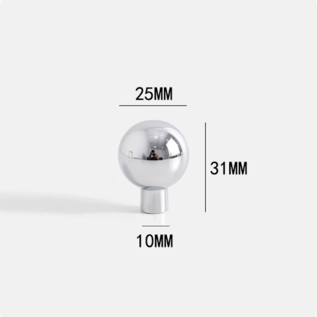 Brass French Vintage Light Luxury Silver Cabinet Door Handle Silver - Shop at LoveMi