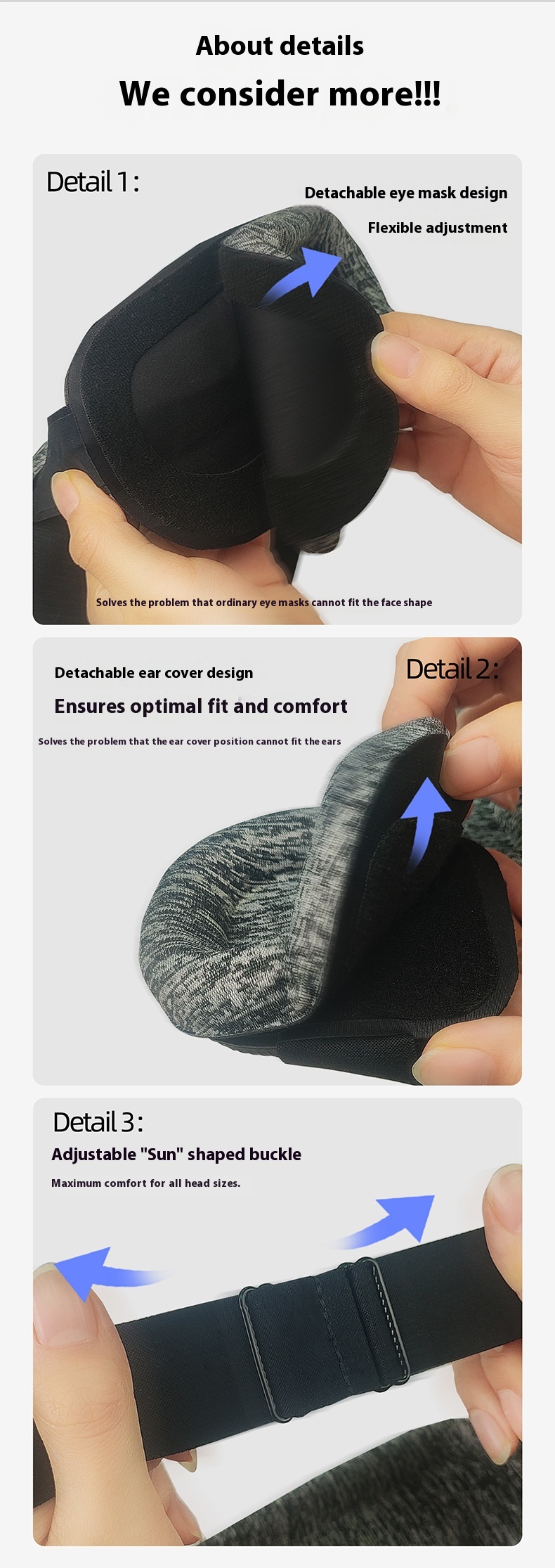 Smart White Noise Sleep Mask