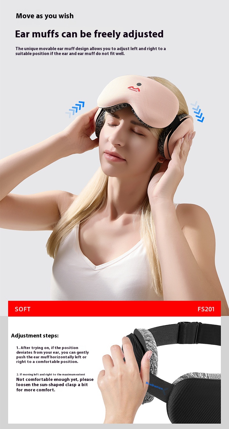 Smart White Noise Sleep Mask